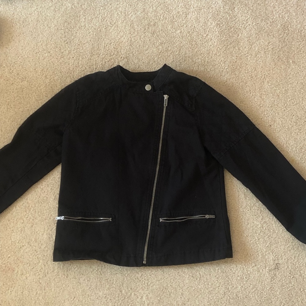 Black denim jacket!